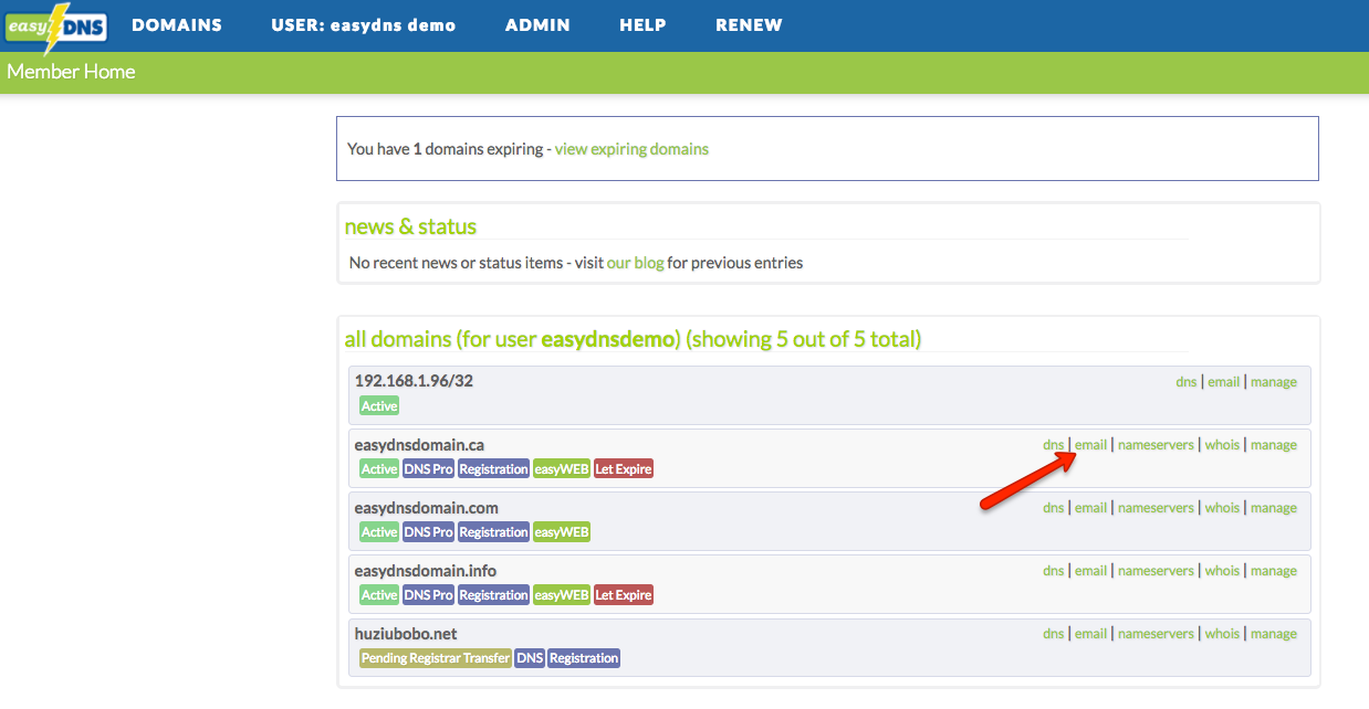 EasySMTP Outbound SMTP EasyDNS Technologies Inc