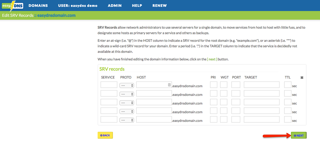 ischedule srv record