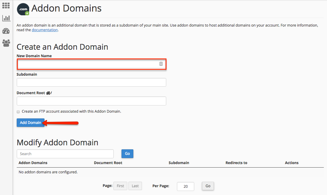 how to add additional domain to existing easyweb subscription